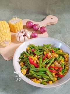 Foto resep Oseng Buncis Jagung