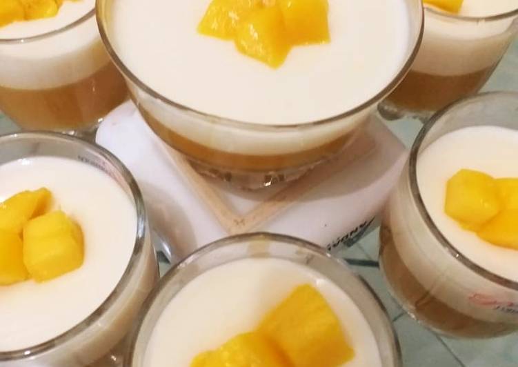 Mango pudding