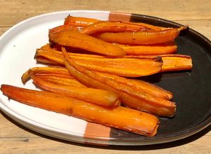 Une photo de Carottes rôties au miel et cumin