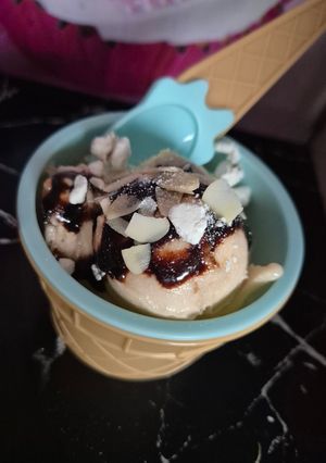 Une photo de Sorbet aux poires 🍐 au ninja swirl