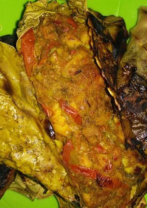 Foto resep Pepes Ayam Daun Simpur