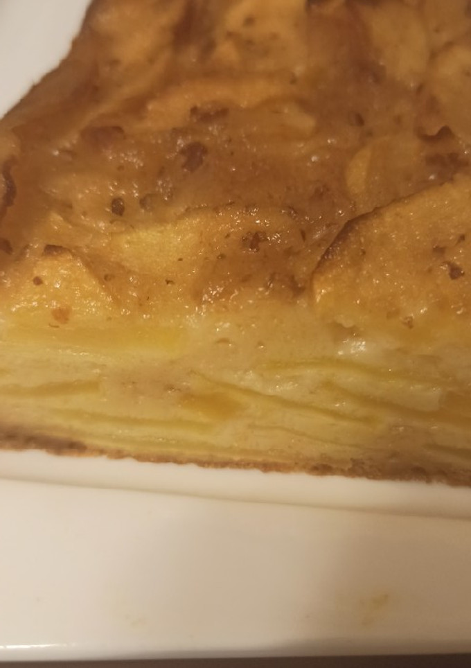 Una foto de Milhojas de manzana
