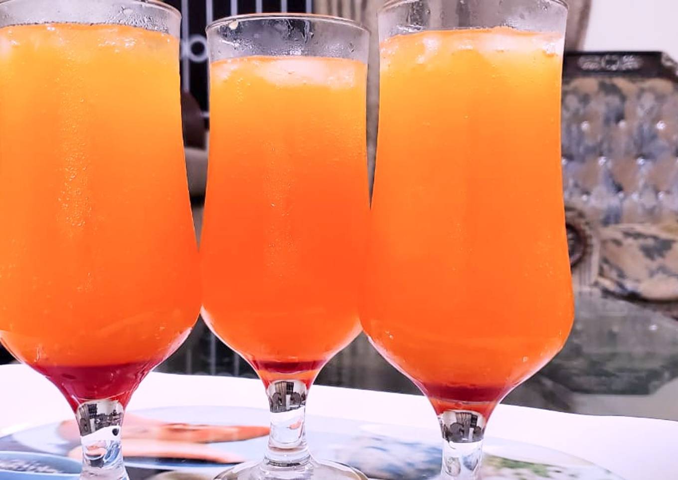 Mango Orange Blast mocktail