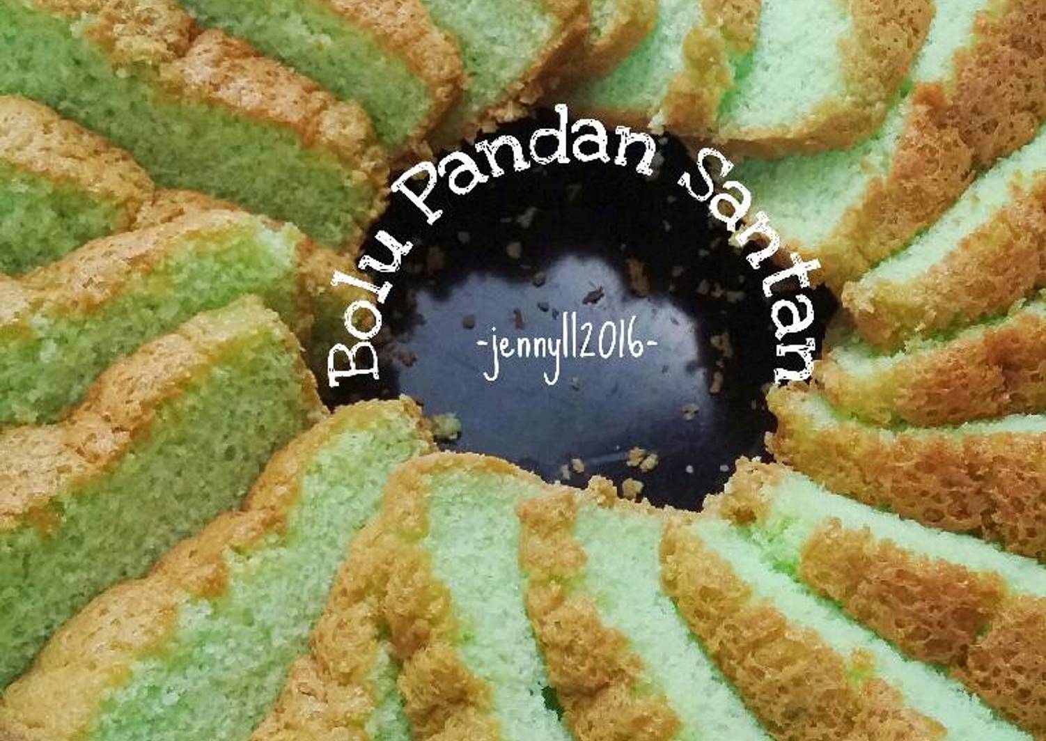 Resep Bolu Pandan Santan oleh Jenny - Cookpad