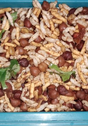 A picture of Chana chaat.