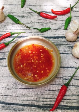 Hình của món Mắm Tỏi Ớt.