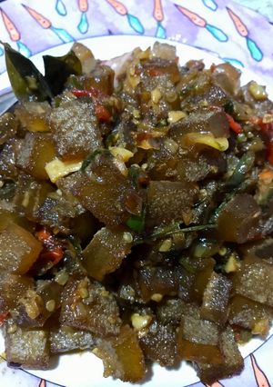 Foto resep Tumis kikil mercon