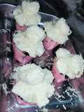 Roti kukus toping keju