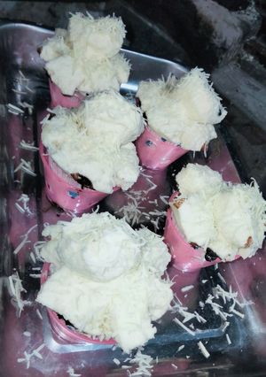 Foto resep Roti kukus toping keju