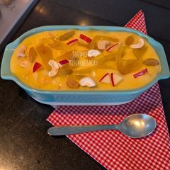 A picture of Fruit custard.