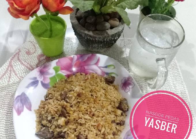 Nasi goreng hati pedas