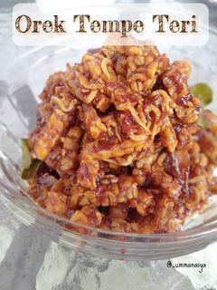 Foto resep Orek Tempe Teri Medan