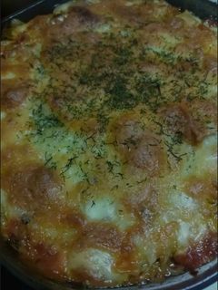 Φωτογραφία της συνταγής Ογκρατέν με 3 τυριά & περισσευούμενο κοτόπουλο 🧀 (au gratin)