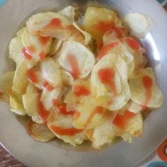 A picture of Salted potato crisps#4weekschallenge.