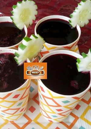 A picture of Zoɓo juice.
