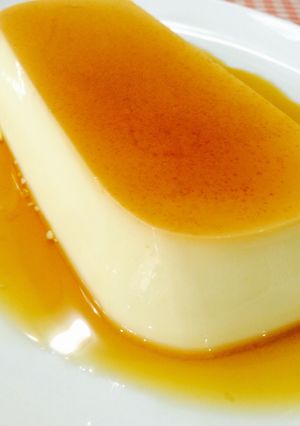 Hình của món Flan.