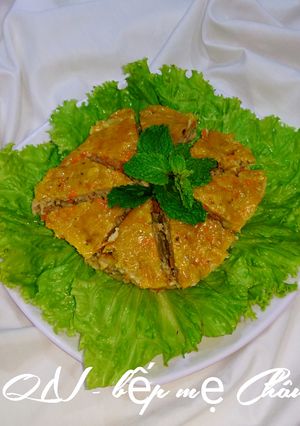 Hình của món Chả khoai môn hấp.