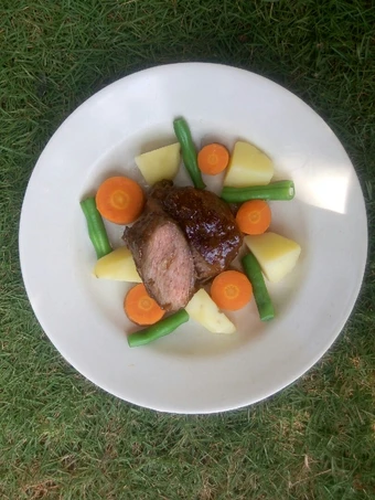 Cara Gampang Membuat Resep Barbeque Beef Steak (masak teflon) yang Sempurna Anti Ribet, Sempurna