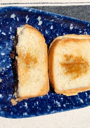 Une photo de Croque Monsieur au chocolat