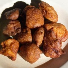 A picture of Akara (beans cake).