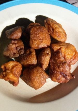 A picture of Akara (beans cake).
