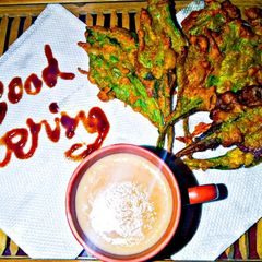 Spinach Fritters Palak Pakoda A picture of Spinach Fritters Palak Pakoda.
