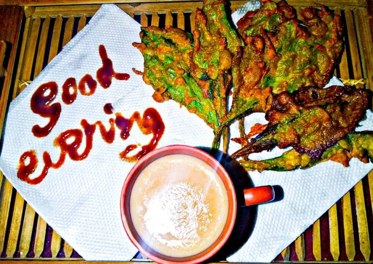 Spinach Fritters Palak Pakoda