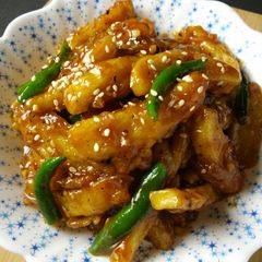 A picture of Honey Chilli Potato.