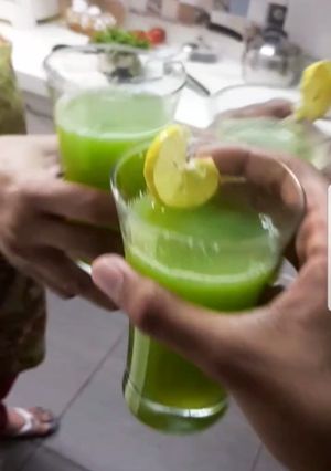A picture of Cucumber margarita.