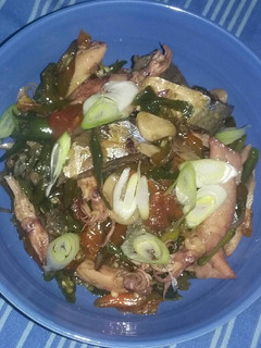 Foto resep Tumis peda&cumi asin 🐙