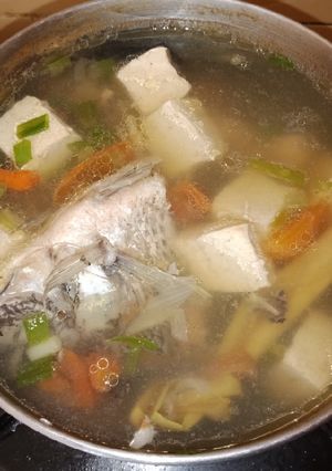 Foto resep Sup Ikan Nila Tahu