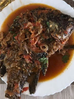 A picture of Fish Stew.