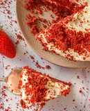 Tarta Red Velvet saludable