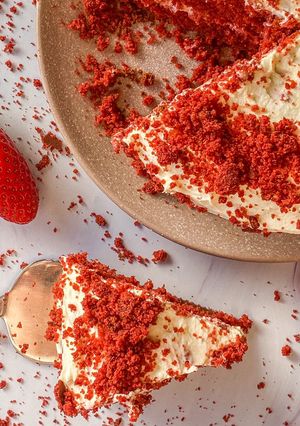 Foto principal de Tarta Red Velvet saludable
