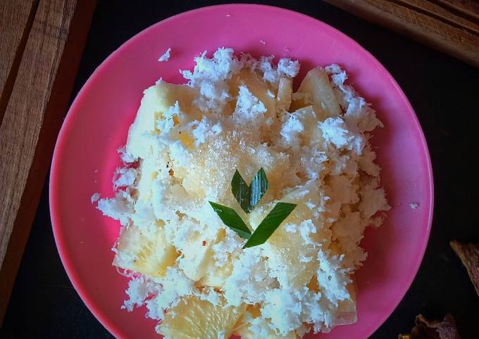 Wajib coba! Bagaimana cara memasak Krawu Singkong  sedap