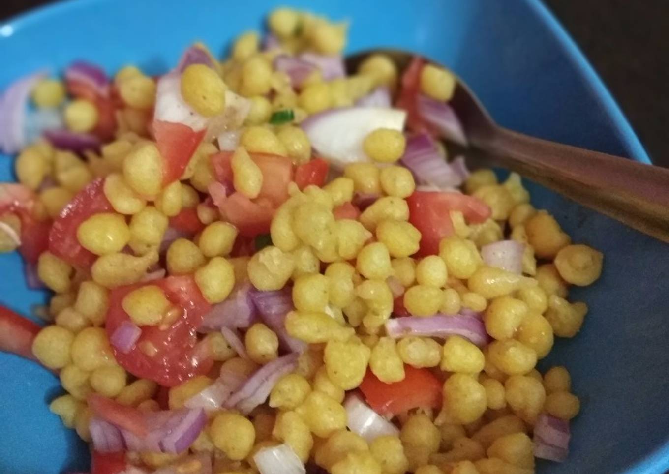 Boondi bhel