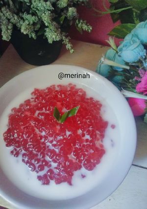 Foto resep Bubur sagu mutiara