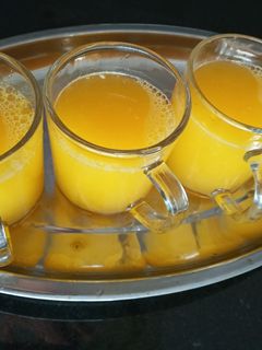 عکسی از دستور آب پرتقال