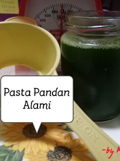 Foto resep Pasta Pandan Alami