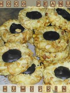 Foto resep Choco Peanut Thumbprint Cookies