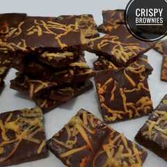 A picture of Crispy brownies.