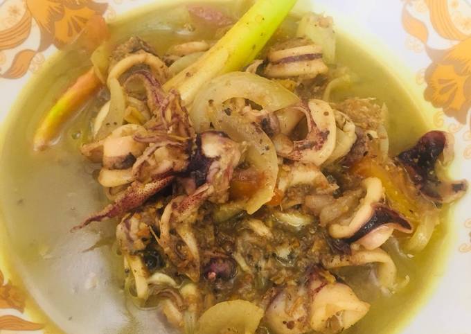 Sotong Masak Kuning