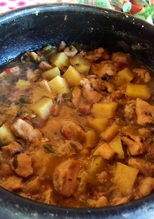 Una foto de Cazuela de pollo