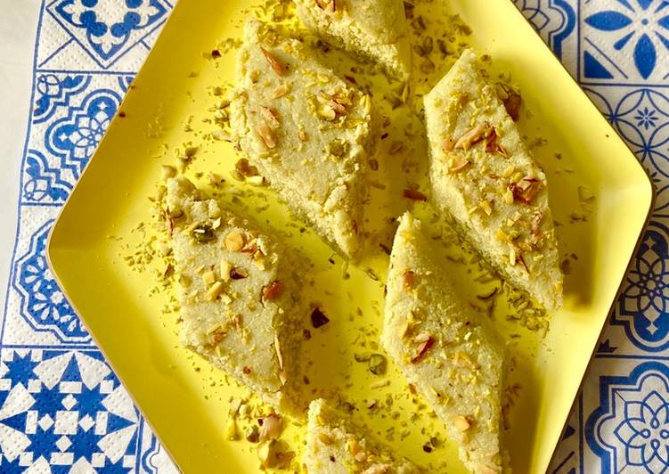 Recipe of Any-night-of-the-week Milk Barfi