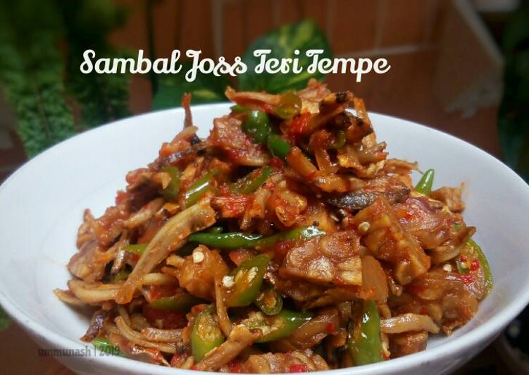 Sambal Joss Teri Tempe