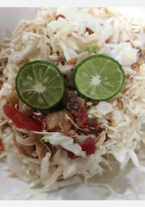 Foto resep Rujak Kol Ebi Asam Pedas Manis