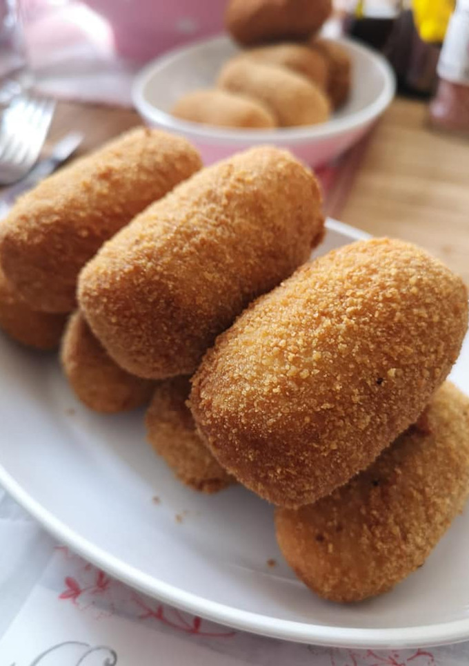 Una foto de 😋Croquetas de atún😋