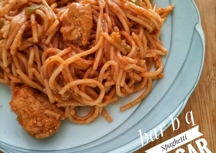 Simple Way to Prepare Bar b q spaghetti