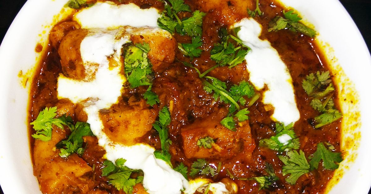 Mughlai Dum Arbi Recipe