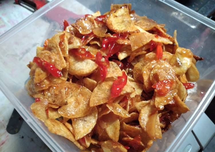 Resep Kering kentang yang Enak Banget